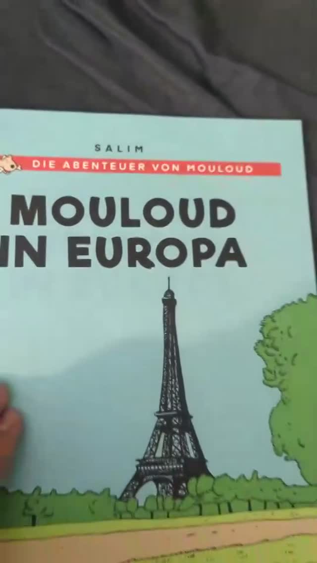 Vidéo Tintin Version Arabe, Mouloud In Europa